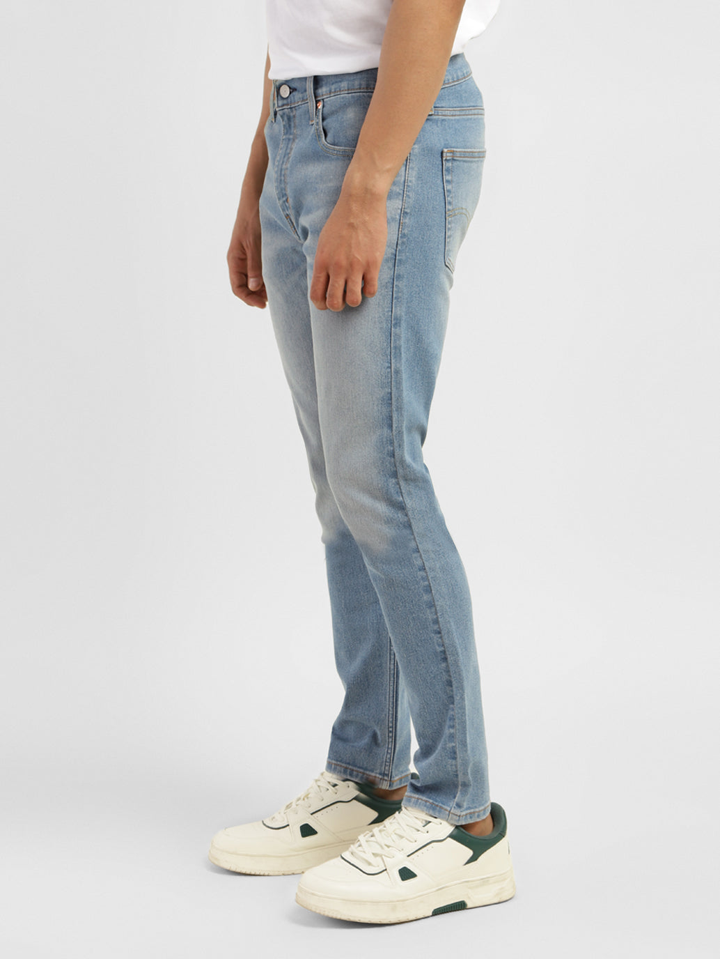 Men's 512 Blue Slim Tapered Fit Mid Rise Jeans - 4966cc9b-ce7c-40bb-8e2f-45bb9dee8226 View