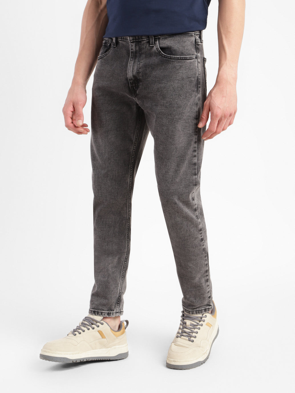 Men's 512 Black Slim Tapered Fit Mid Rise Jeans - b9ef33c7-7e8e-407d-b697-fa7cdfc47b74 View