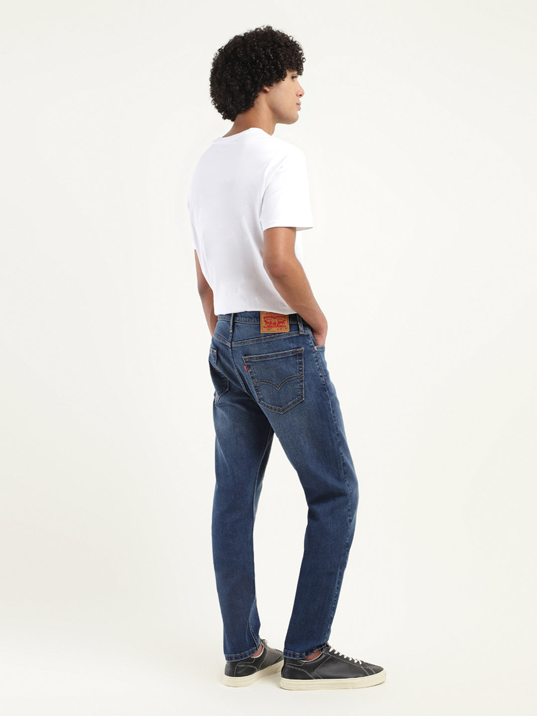 Men's 512 Blue Slim Tapered Fit Mid Rise Jeans - c8d81238-1dde-44ee-9de5-1992c12bb045 View