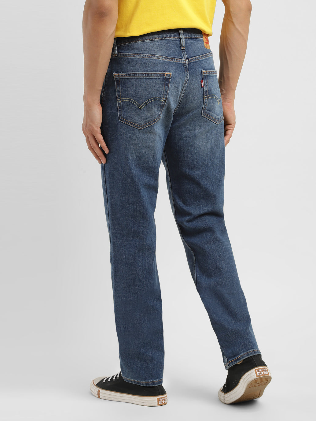Men's 511 Blue Slim Fit Mid Rise Jeans - 8ab06d59-b724-4ff8-96bb-c6a41aa56c59 View