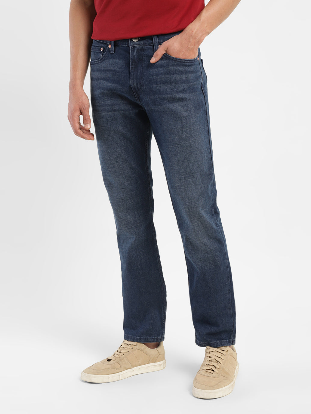 Men's 511 Blue Slim Fit Mid Rise Jeans - 25e117a7-271f-460a-af73-a6b6ba772dba View