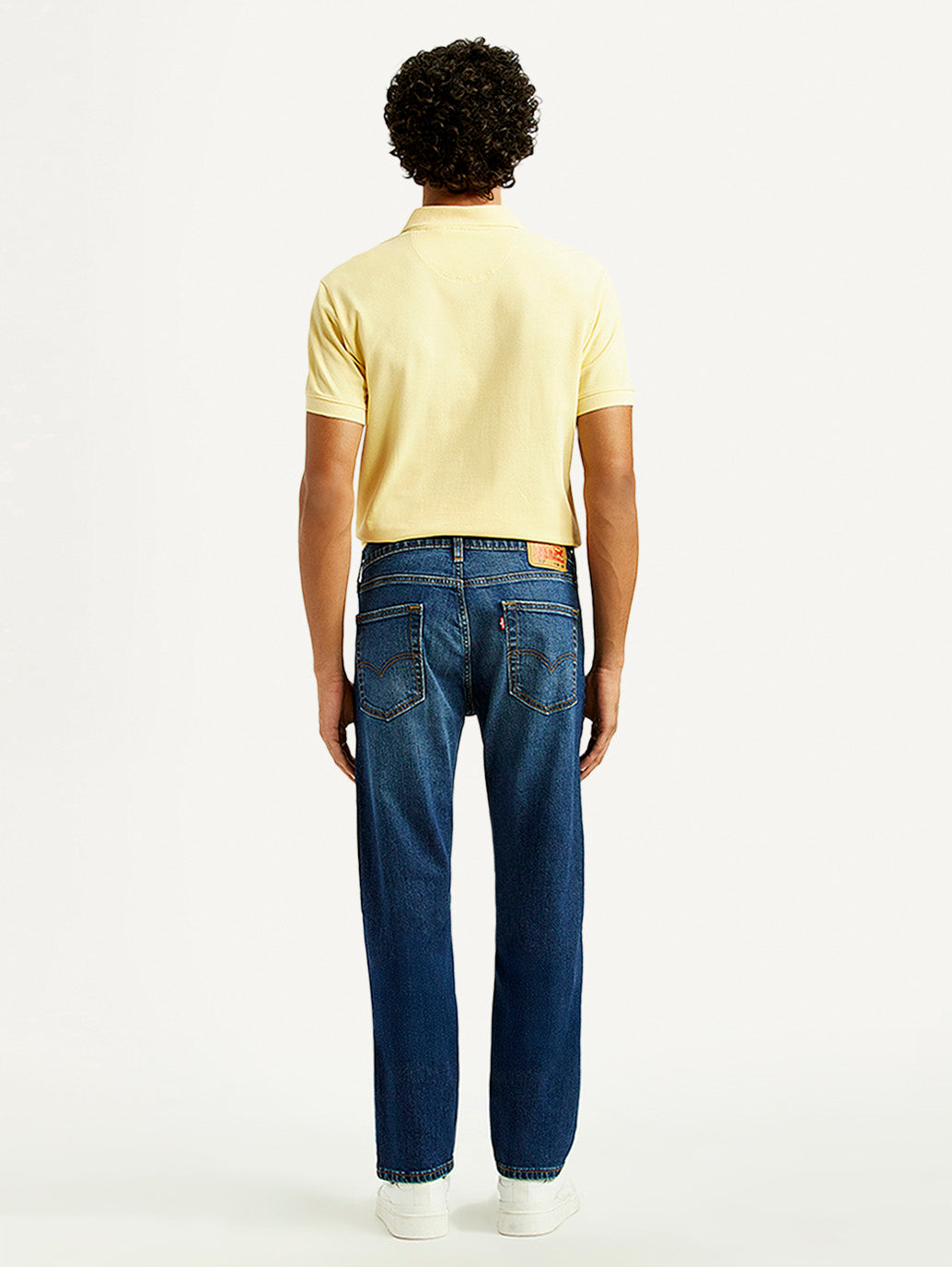 Men's 511 Dark Indigo Slim Fit Mid Rise Jeans - Back View