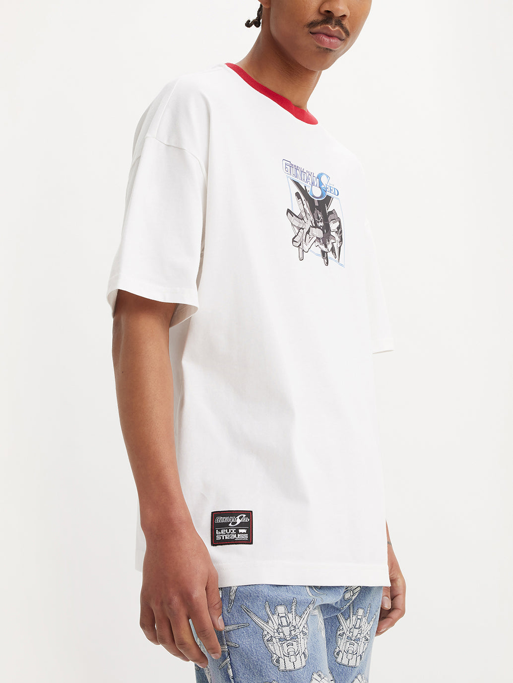 Levi's® x Gundam SEED Boxy Tee - 2a9012a0-c4ce-49e8-925d-73e110c0a356 View