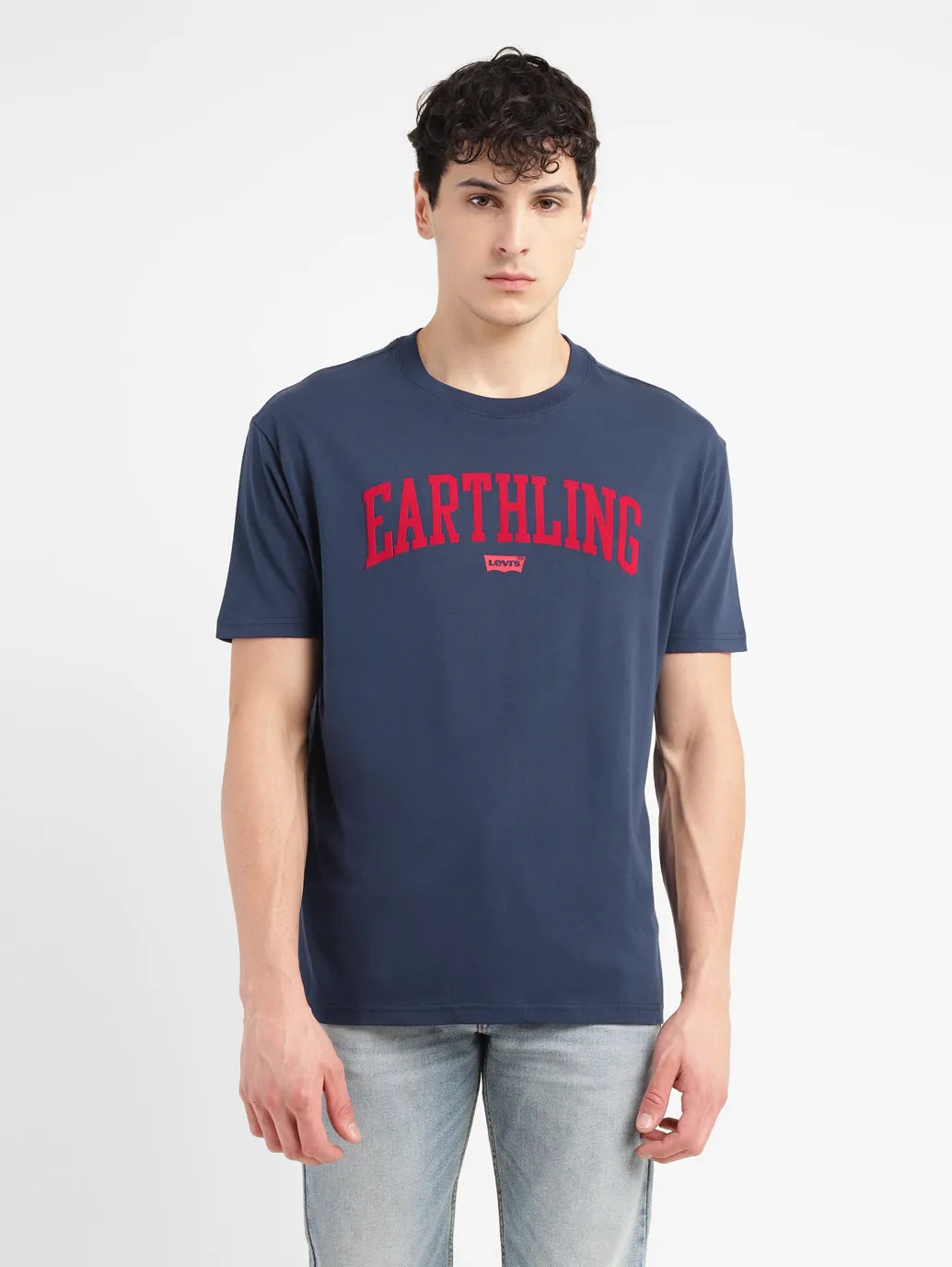 Men's Typography Crew Neck T-shirt - 34caa1ba-1e10-4150-91ec-32a19101c8bf View
