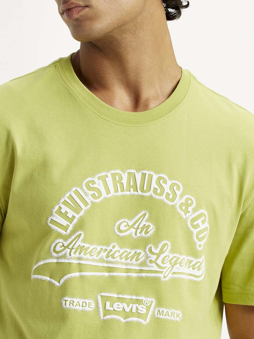 Men's Typography Regular Fit T-Shirt - Detail View