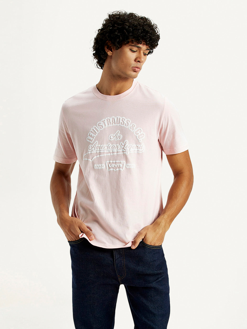 Men's Typography Regular Fit T-Shirt - Styleshot View