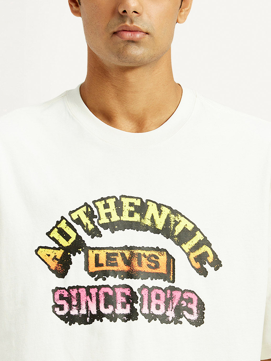Men's Graphic Regular Fit T-Shirt - Detail View