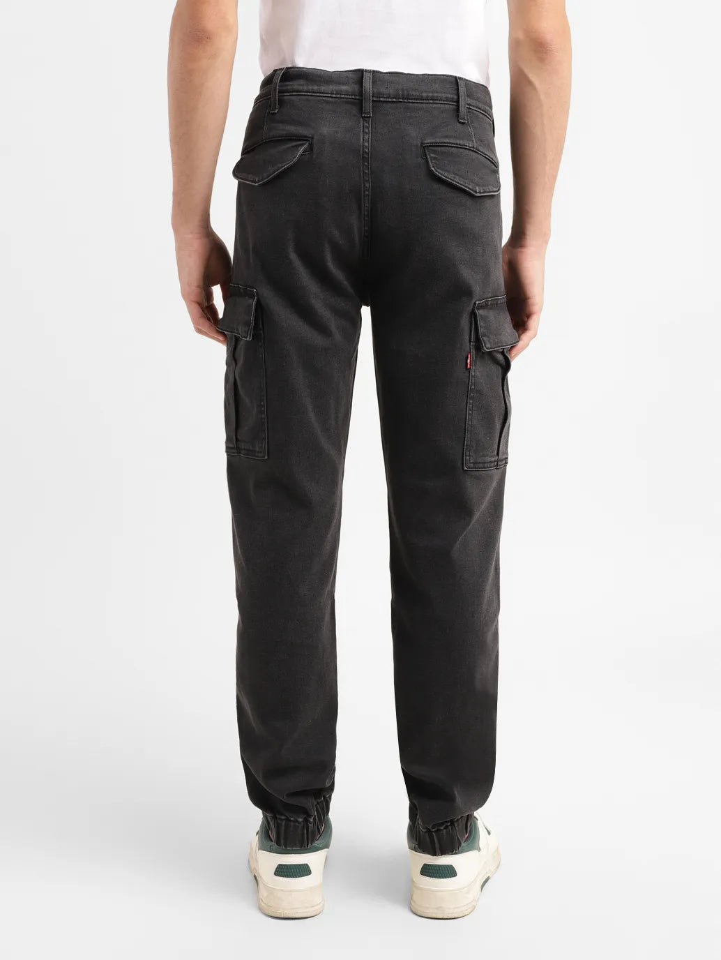 Men's Black Jogger Fit Jeans - cd1b3593-ff8f-4e6e-905d-68fd6731e478 View