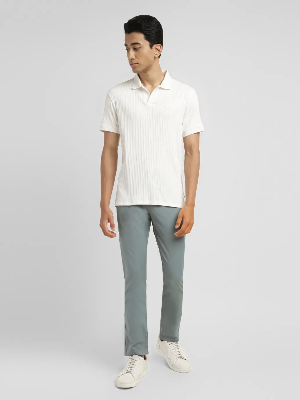 Men's 511 Light Grey Slim Fit Chinos - e29a6c8e-9413-4b11-a2c1-a300444fca97 View