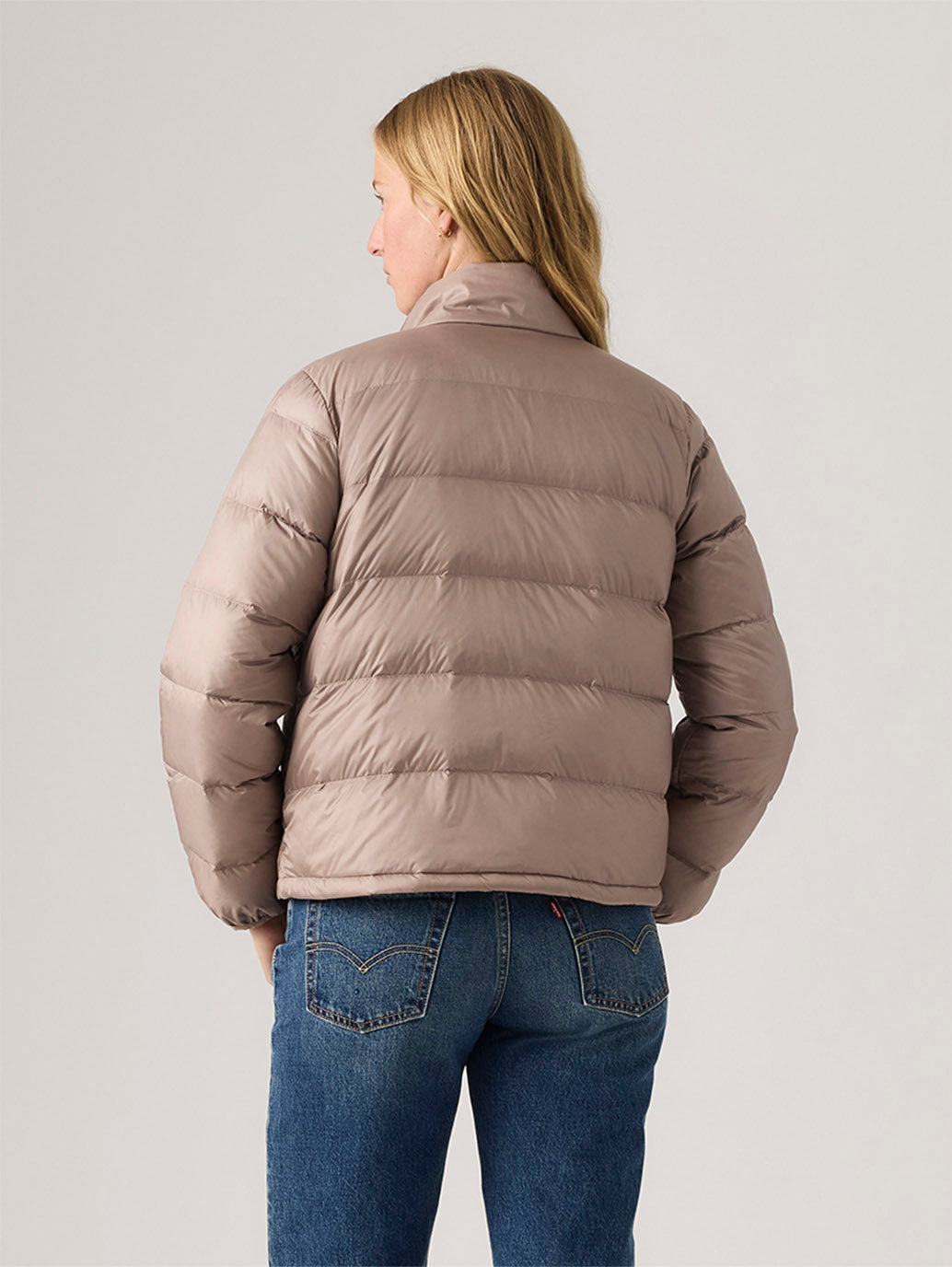 Women's Down Packable Jacket - Back View