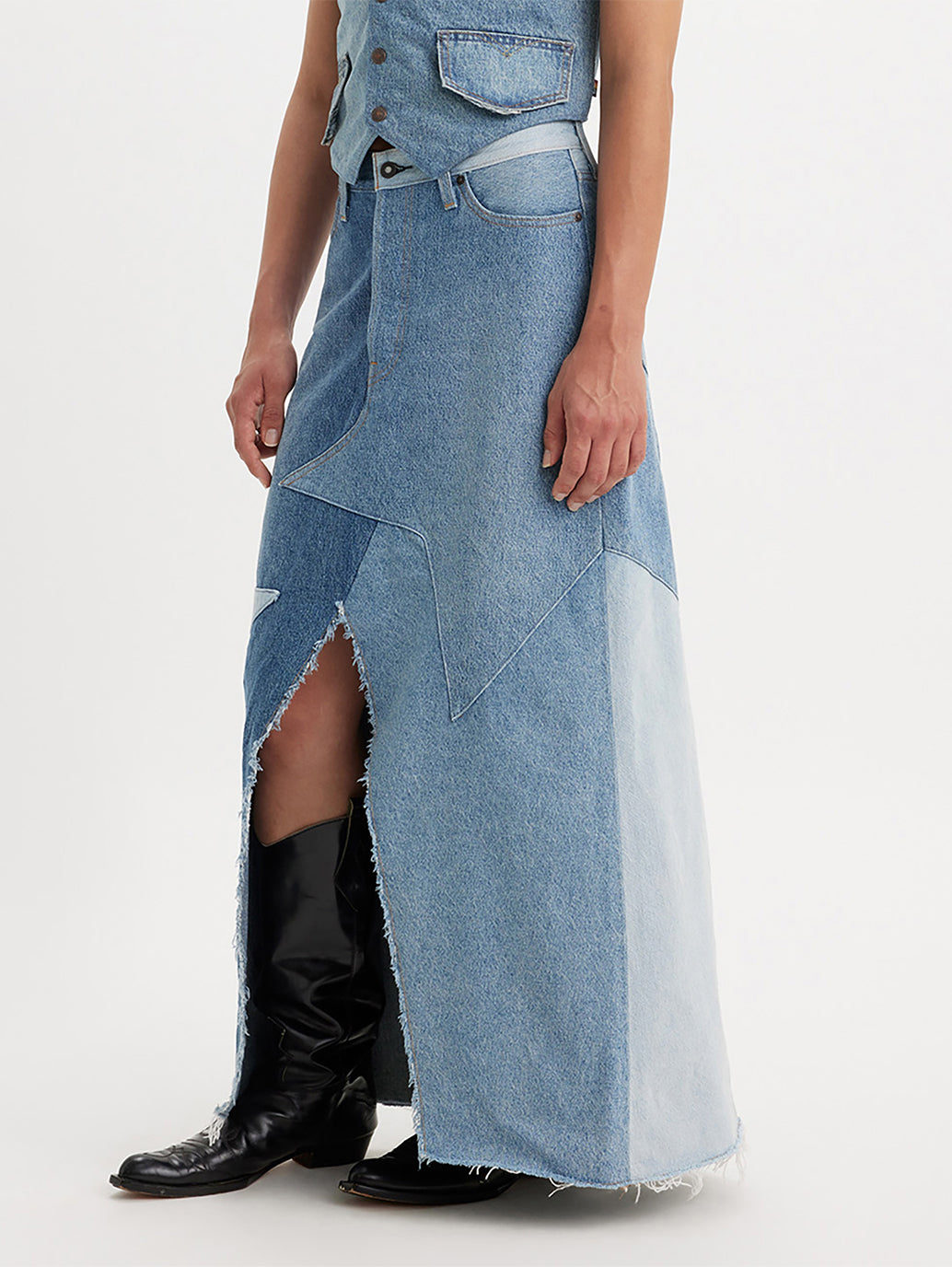 Levi's® Women's Icon Long Skirt - 89a1da92-07ca-4b14-a0f8-f0ceae33fd6d View