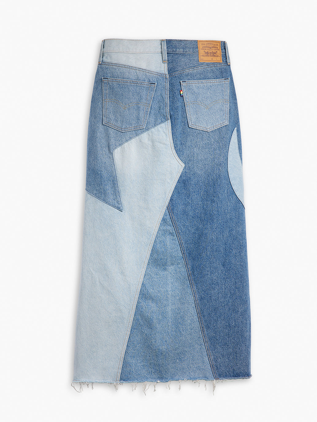 Levi's® Women's Icon Long Skirt - FlatlayFront View