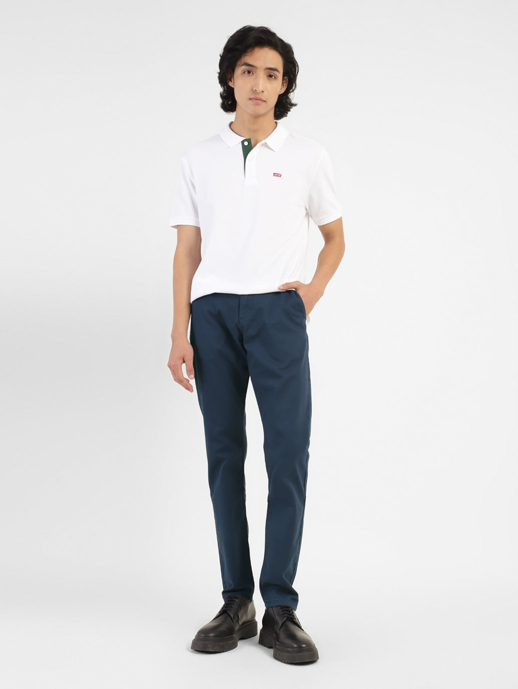 Men's 512 Blue Slim Tapered Fit Chinos - 1925cb02-aa9b-43a0-af5b-a09c9a38d6ea View