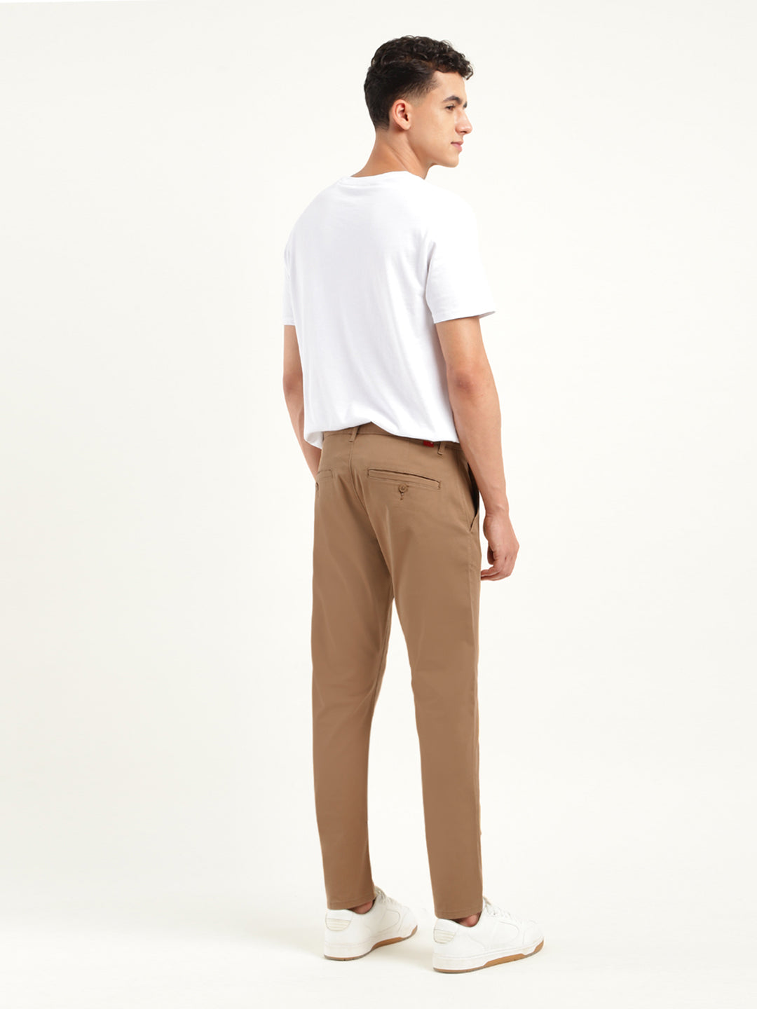 Men's 512 Slim Tapered Fit Brown Chinos - 861211d5-cb42-4539-9497-87b3f8fe0d3c View