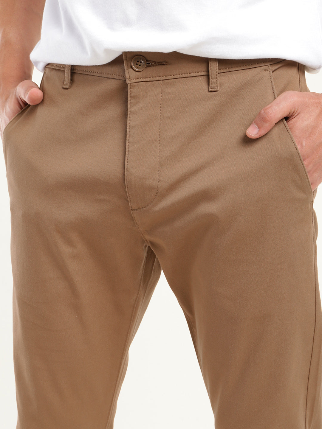 Men's 512 Slim Tapered Fit Brown Chinos - 2c62af9d-c0ed-4c70-8ff2-e490cc12fb4c View