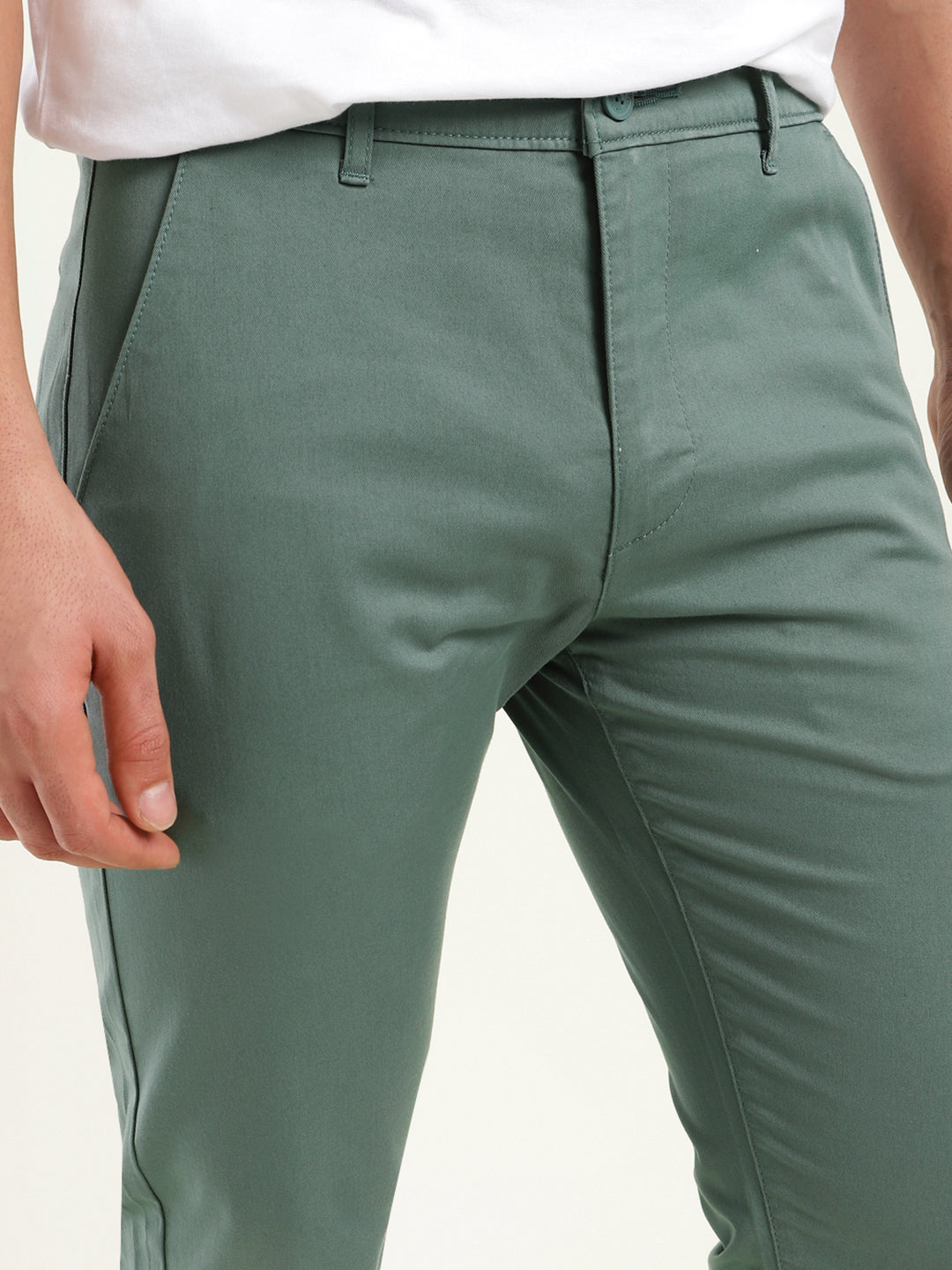 Men's 512 Slim Tapered Fit Light Green Chinos - 154cee72-e55f-41bc-8c0a-f7a085f903bf View