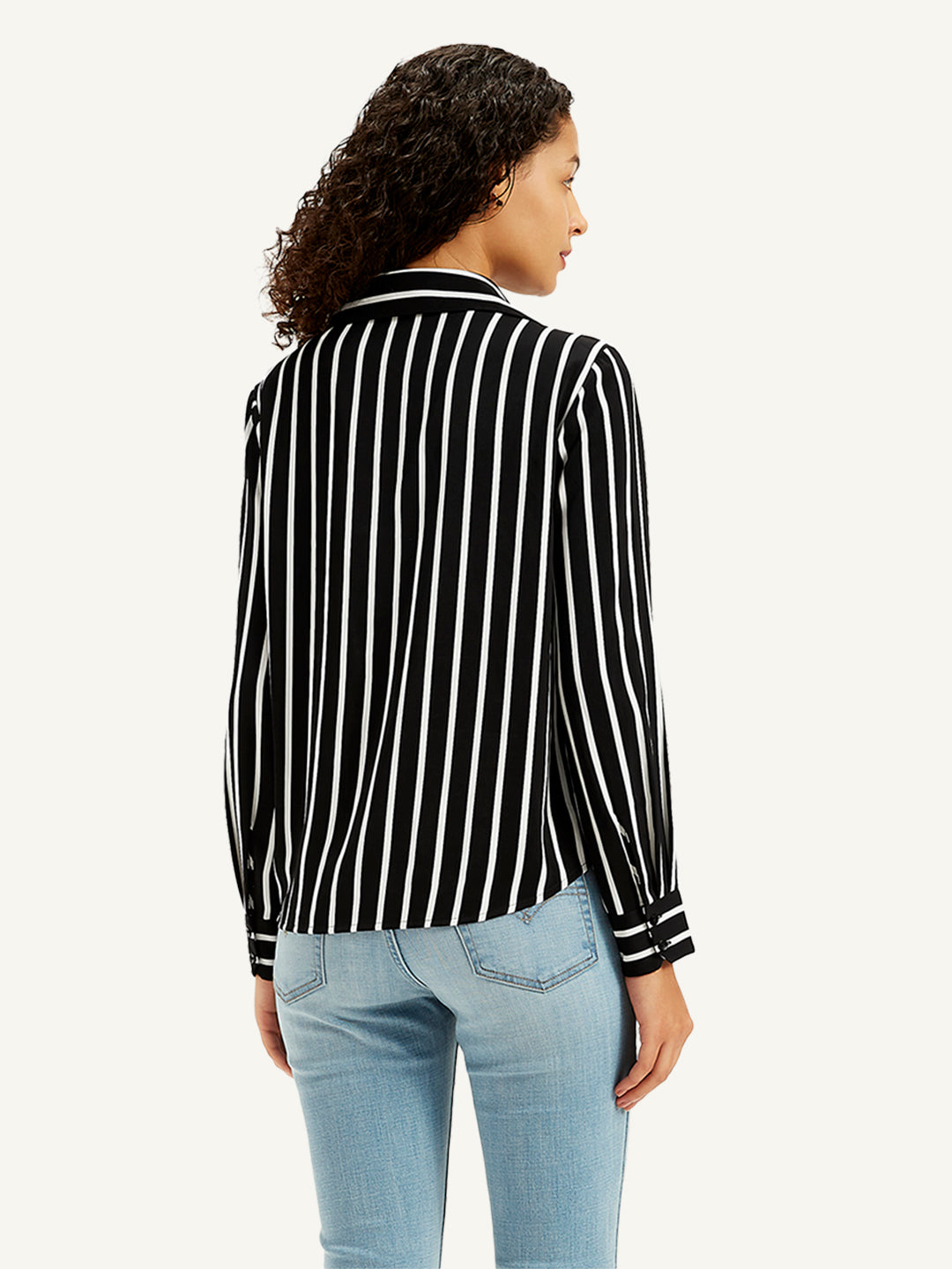 Women's Striped Regular Fit Shirt - 20 View