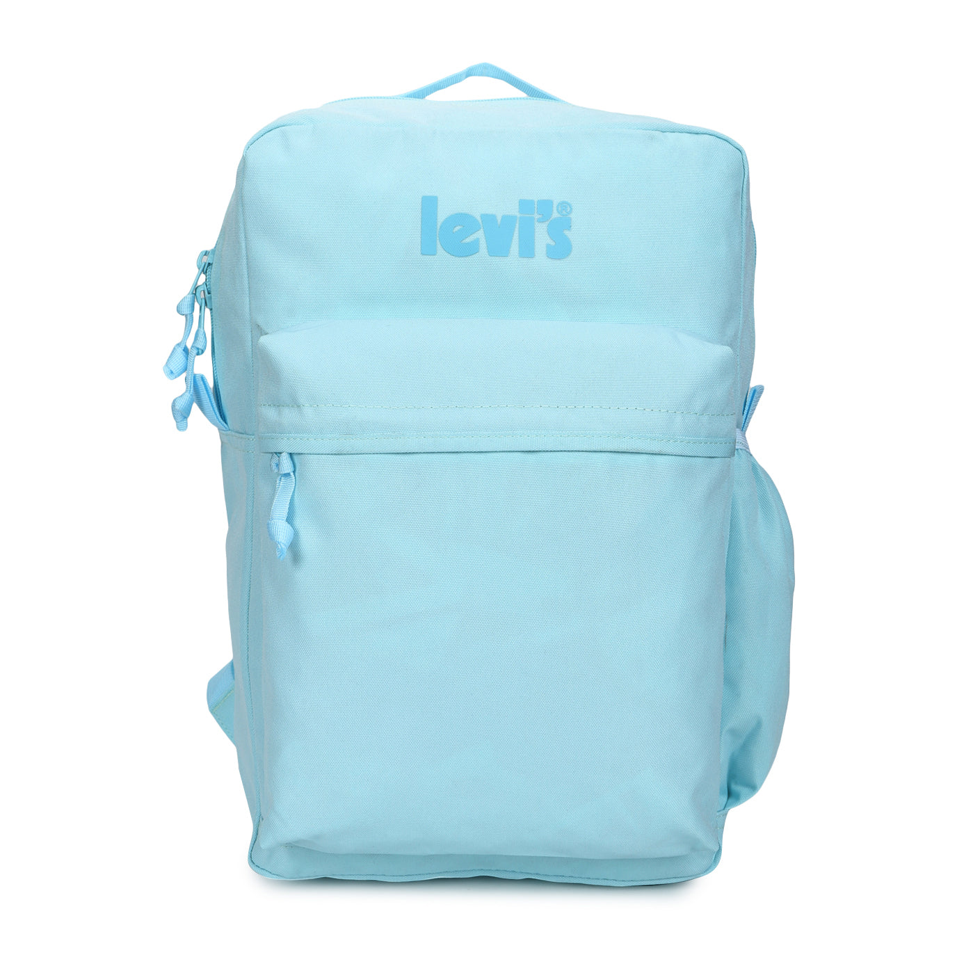 Men's Blue Solid Backpack - 29fd0691-c7b7-4809-85d6-f9c9b1cdf0ee View
