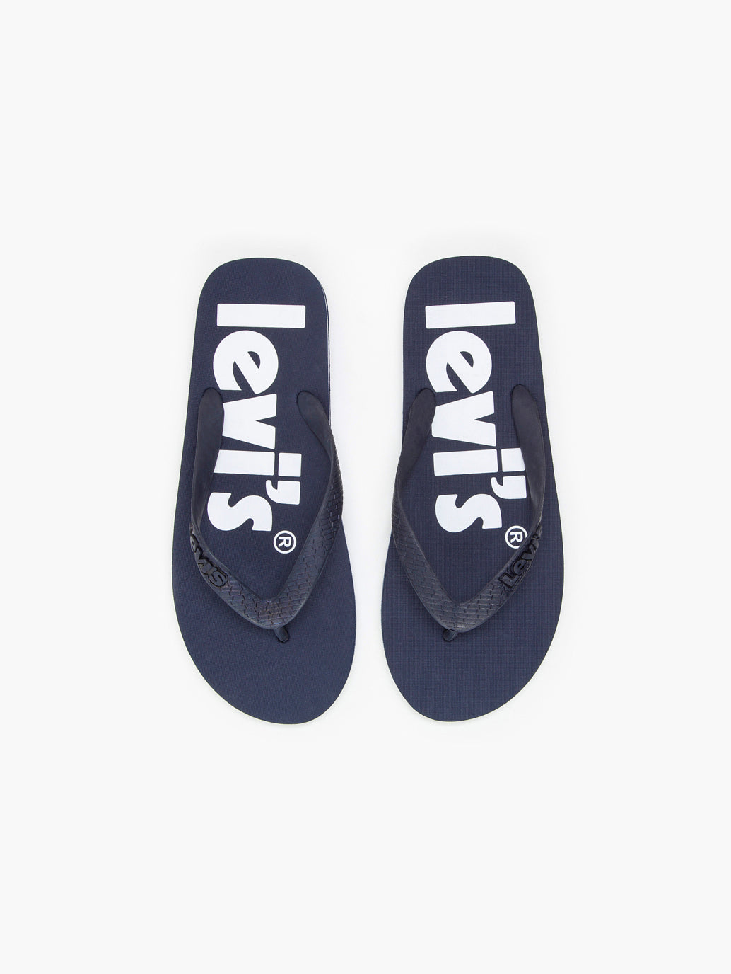 Men's Brand Logo Flip Flops - d18908a3-fdc3-49e7-a740-48ddcd8586a1 View