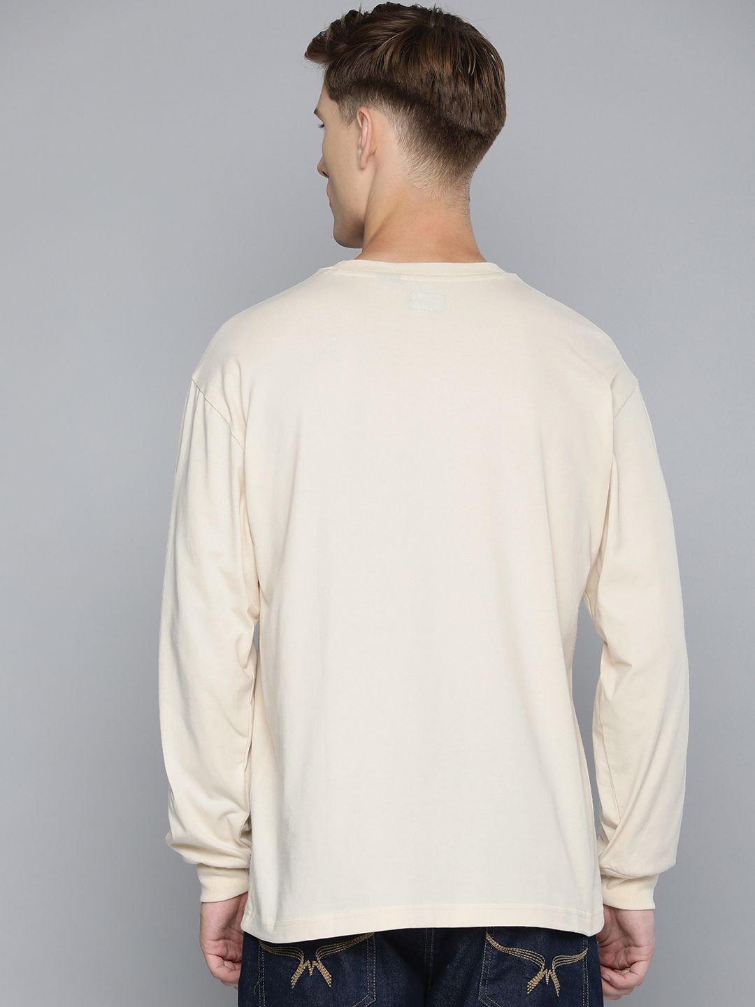 Men's Graphic Print Loose Fit T-shirt - d77a898f-3dff-411d-ab73-a3e21590f31a1711003859930-Levis-Men-Tshirts-3731711003859495-4 View