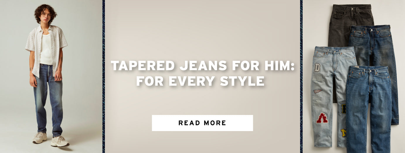How to Choose Tapered Jeans for Him?