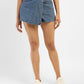 Women's High Rise Navy Regular Fit Skirt - e5cc3040-9b76-4749-a11c-cb8a52e464ab View