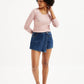 Women's Redloop Mid Rise Blue Regular Fit Skort - 2af093ce-603a-4622-94b3-7d89a3e24a3a View