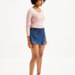 Women's Redloop Mid Rise Blue Regular Fit Skort - e5caf488-2e94-455c-82a6-d06e7ae28fb5 View