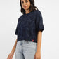 Women's Brand Logo Boxy T-Shirt - 4fcbe14d-5973-48f1-b4e4-d3763834cd50 View