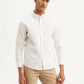 Men's Solid Slim Fit Oxford Shirt - 2b8660ec-337f-4d52-9494-604c2f1ab443 View