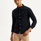 Men's Solid Slim Fit Oxford Shirt - 8b5c01f6-d5e6-4395-9919-ae9e1c792946 View