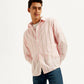 Men's Striped Slim Fit Oxford Shirt - Elevated View