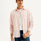 Men's Striped Slim Fit Oxford Shirt - Styleshot View