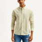 Men's Striped Slim Fit Shirt - Front View