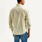 Men's Striped Slim Fit Shirt - Back View