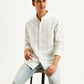 Men's Striped Slim Fit Shirt - Styleshot View