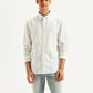 Men's Striped Slim Fit Shirt - Front View