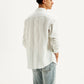 Men's Striped Slim Fit Shirt - Back View
