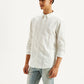 Men's Striped Slim Fit Shirt - Side View