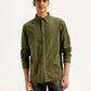 Men's Striped Slim Fit Shirt - Front View
