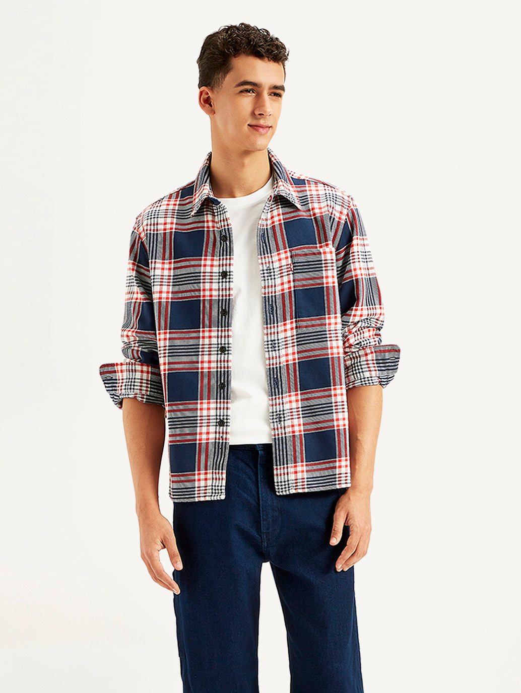 Men's Plaid Regular Fit Shirt - e2077a9f-3faa-44da-8899-5043c51e685c View