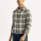 Men's Plaid Relaxed Fit Shirt - Styleshot View