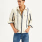 Men's Striped Regular Fit Shacket - Styleshot View