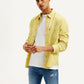 Men's Solid Overdyed Relaxed Fit Shirt - Styleshot View