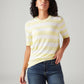 Women's Striped Regular Fit T-Shirt - Styleshot View