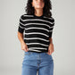 Women's Striped Regular Fit T-Shirt - Styleshot View