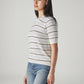 Women's Striped Regular Fit Top - Side View