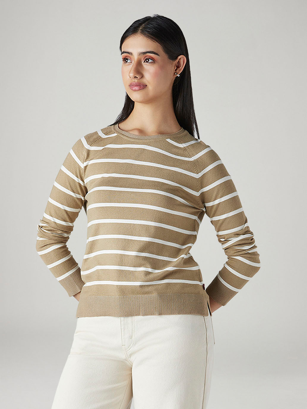 Women's Striped Regular Fit Top
