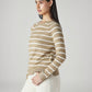 Women's Striped Regular Fit Top - Side View