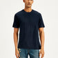 Men's Textured Regular Fit T-Shirt - Front View